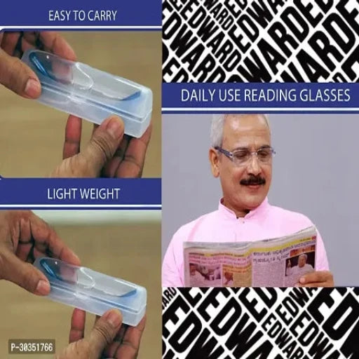 BUY 1 GET 1 FREE Daily Reading Glasses Best Quality Glasses, (2.5) - Springkart