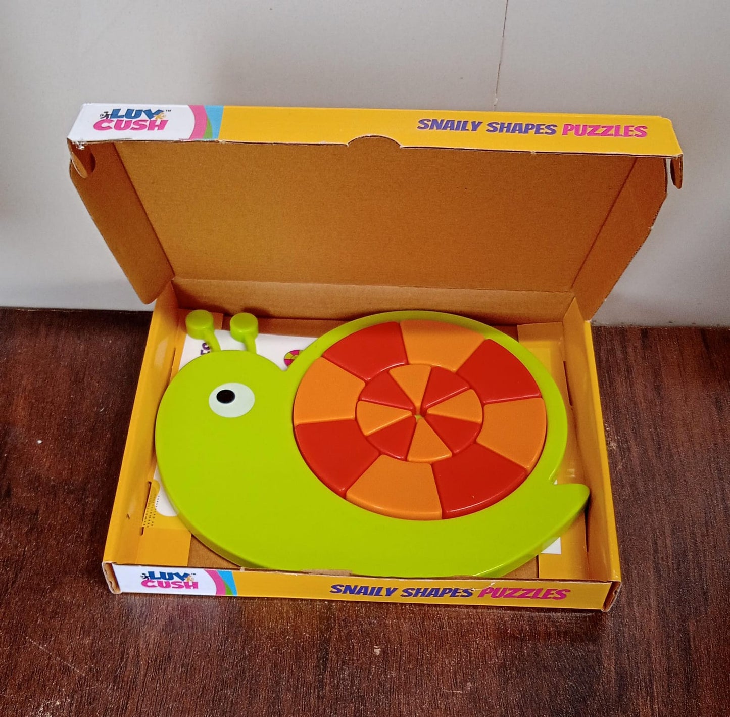 Toys Snail Puzzle Kids, Mini Travel Puzzle Games & Pre School Toys Develops Motor & Reasoning Skills STEM Educational Toy, Birthday Gifts 3 - 6 Year kids, Brain Games for Kids, Building Blocks for Kids (Mix Color) - Springkart