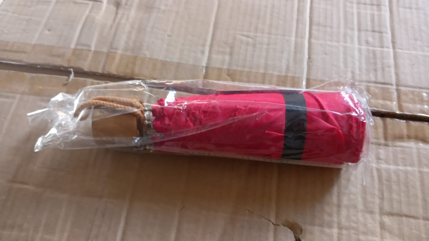 3-Fold Sun & Rain Protective Foldable Umbrella (1 Pc) - Springkart