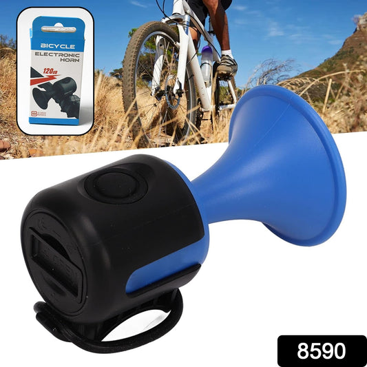 Bicycle Air Horn Loud - 120dB 1 Sound Mode Electronic Bicycle Bell,Super Electric Horn with Long Standby Button Battery Operated/IPX4 Waterproof Loud Bell for Adults - Springkart