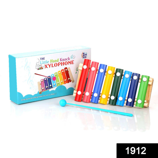 Wooden Xylophone Musical Toy for Children (MultiColor) - Springkart