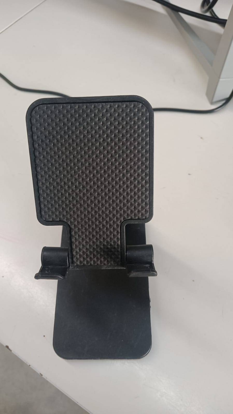 DESKTOP CELL PHONE STAND PHONE HOLDER FULL 3-WAY ADJUSTABLE PHONE STAND FOR DESK HEIGHT + ANGLES PERFECT AS DESK ORGANIZERS AND ACCESSORIES - Springkart