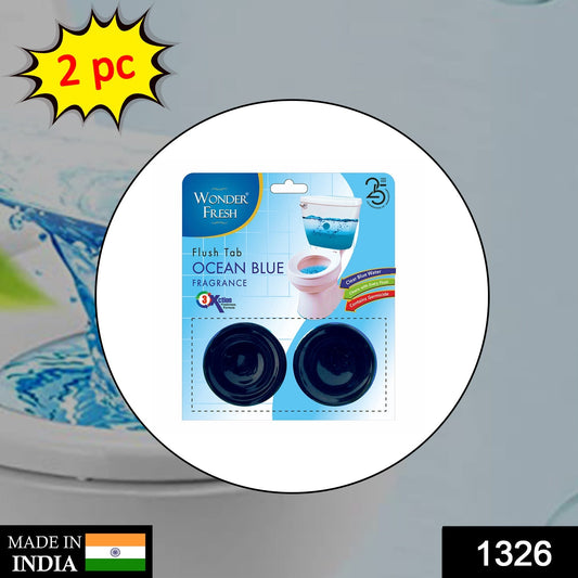 Toilet Cleaner Flush Tab Ocean Blue 100 Gram - Springkart