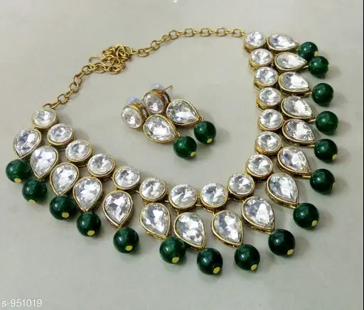 Elegant Alloy Necklace Set - Springkart