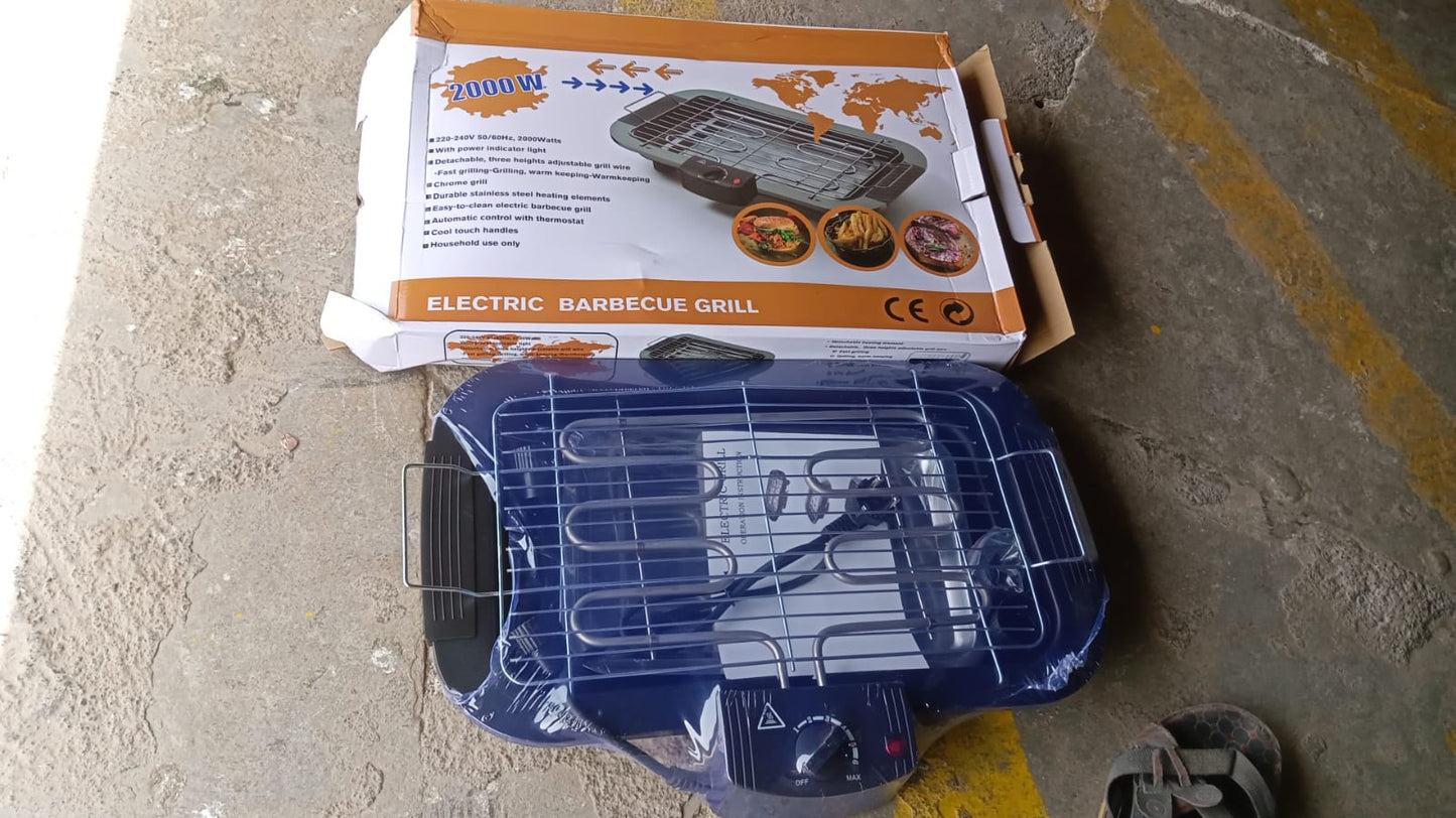 Electric Barbecue Grill 2000w (1 Pc) - Springkart
