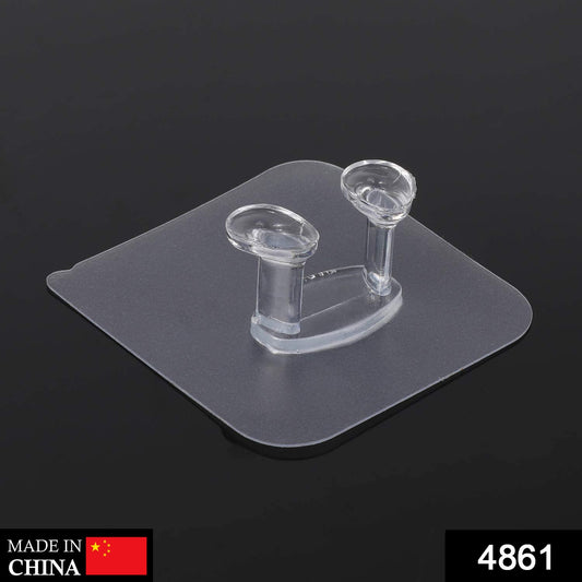 Transparent Multi-Function Wall Storage Hooks - Springkart
