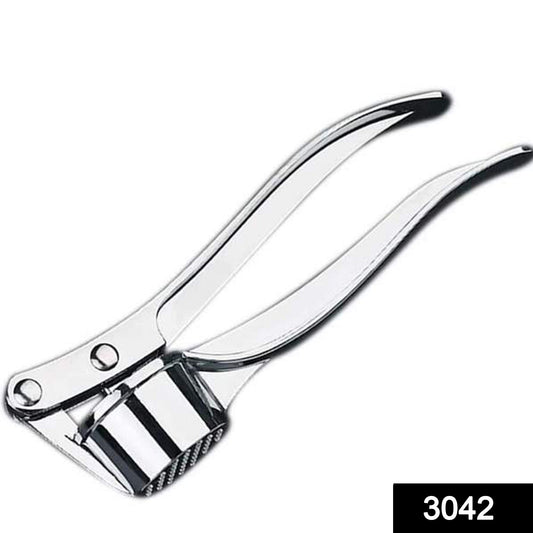 Stainless Steel Garlic Press Crusher ,Crusher ,Squeezer ,Masher ,and Lemon Juicer - Springkart