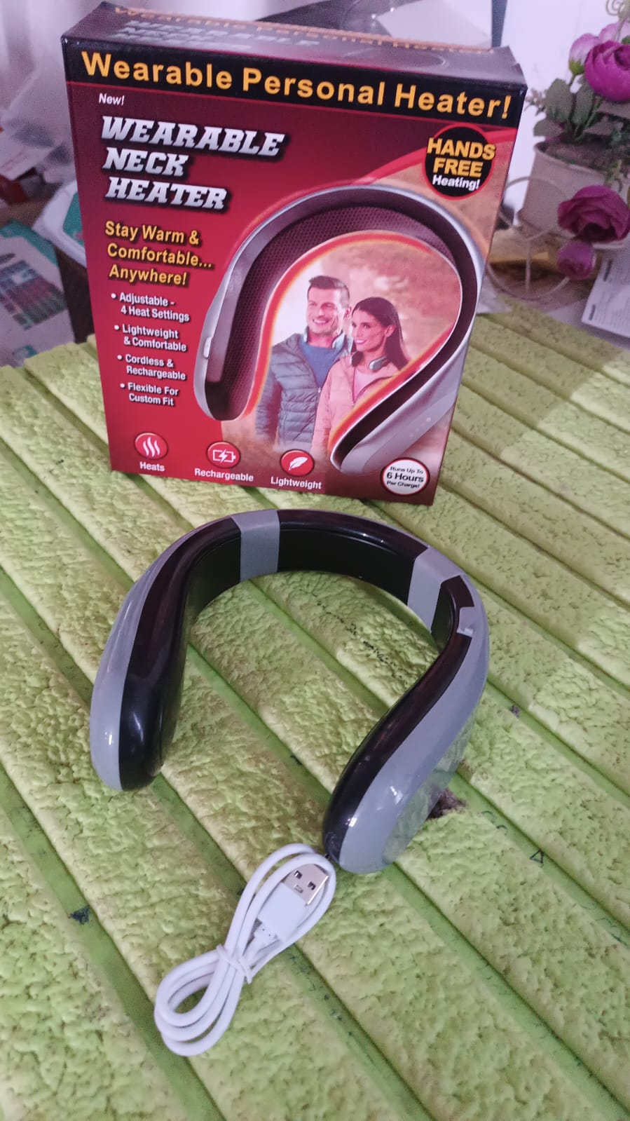 USB Type C Rechargeable - Wearable Neck Heater (1 Pc) - Springkart