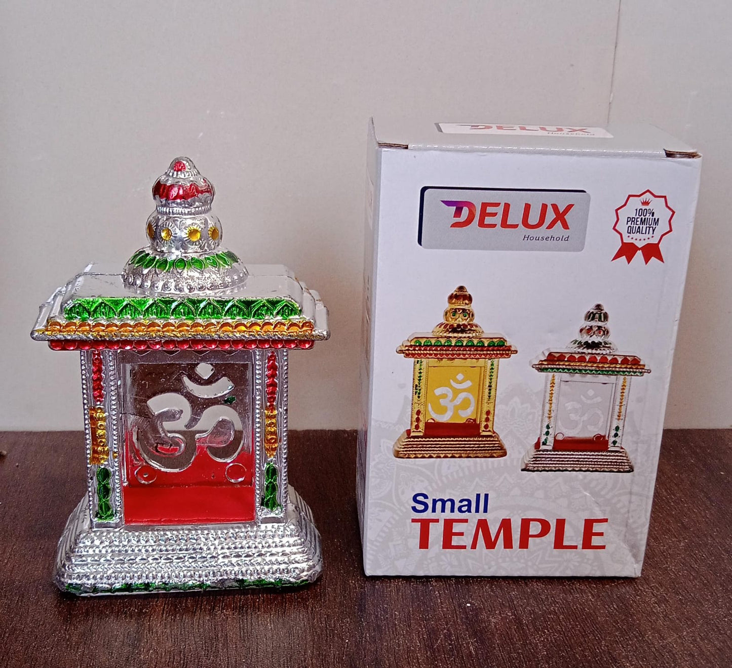 Adhesive Small Om Temple, Car Dashboard Temple (1 Pc) - Springkart