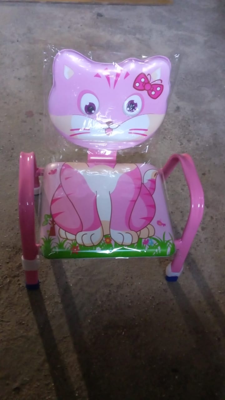 Cartoon Baby Chair Strong Steel Cushion & Comfortable Baby Chair High Quality Chair (1 Pc) - Springkart