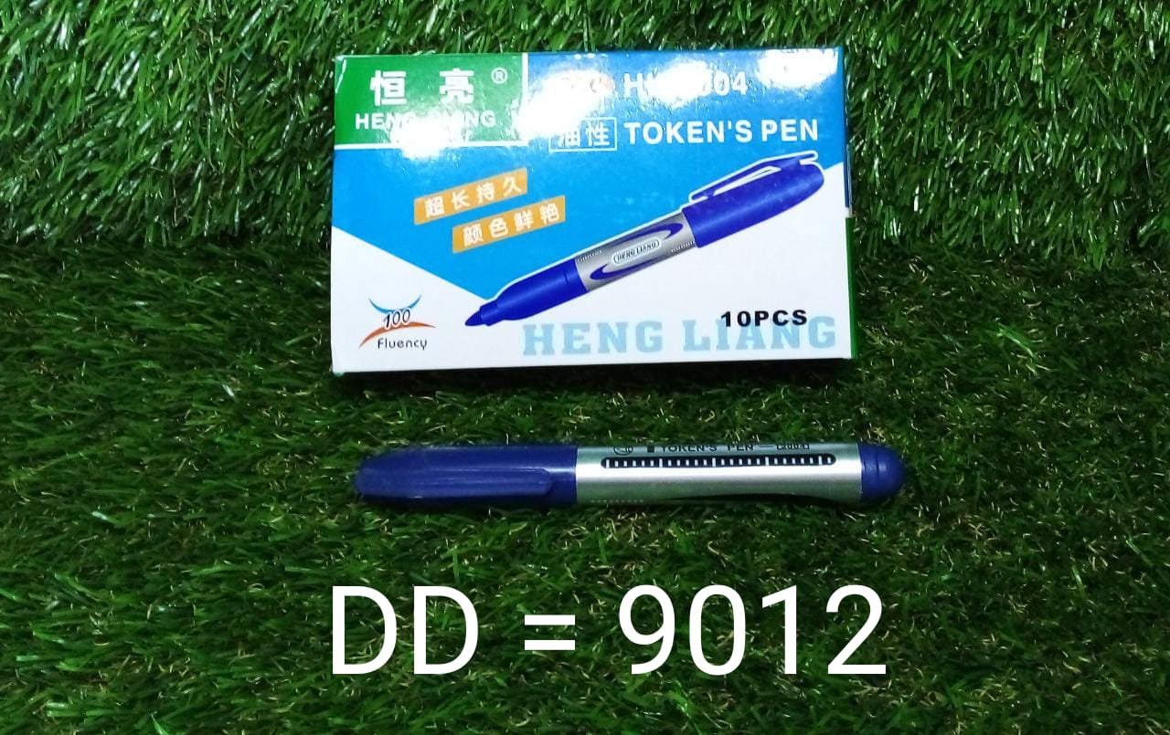 10Pc Blue Marker and pen used in studies and teaching white boards in schools and institutes for students. - Springkart