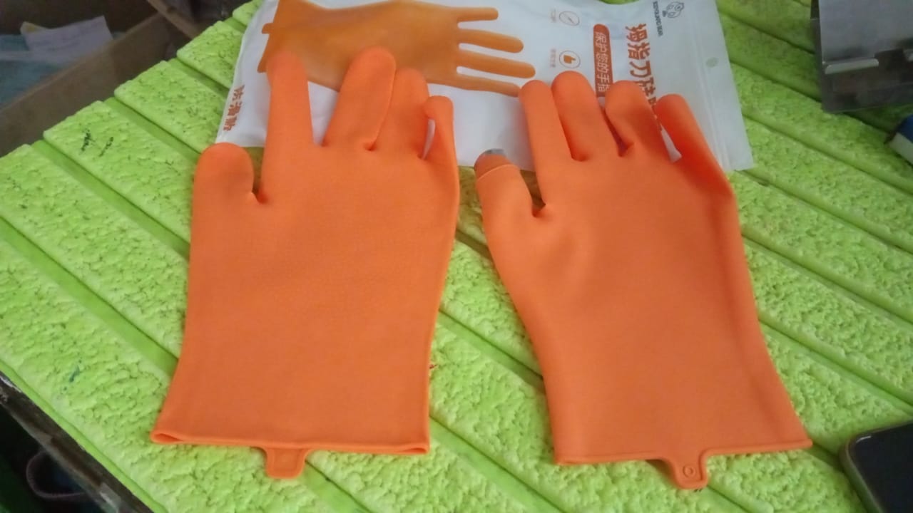 Gloves Silicone Thumb Knife Finger Protector - Springkart