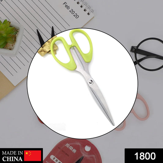 Stainless Steel Scissors with Plastic handle grip 160mm (1Pc Only) - Springkart