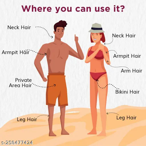 wax powder herbal |Men | Women | No Side Effects | Painless | Pure | Organic | Natural - Springkart