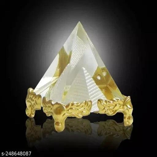 Vastu/Feng Shui Crystal Pyramid for Spreading Positive Energy and Vastu Correction. - Springkart