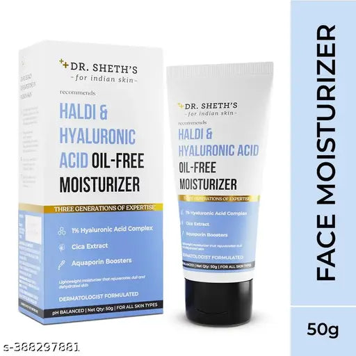 Dr. Sheth’s Ceramide & Vitamin C Oil-Free Moisturizer - 50g