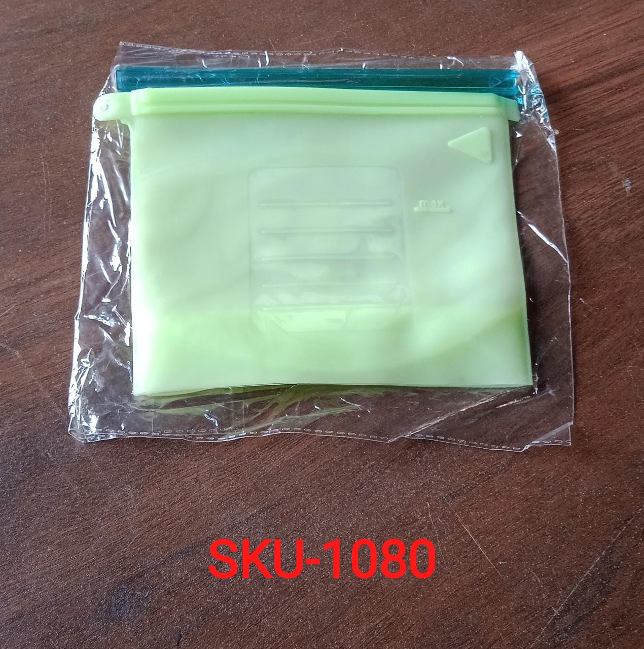 Reusable Silicone Airtight Leakproof Food Storage Bag - 1 ltr - Springkart