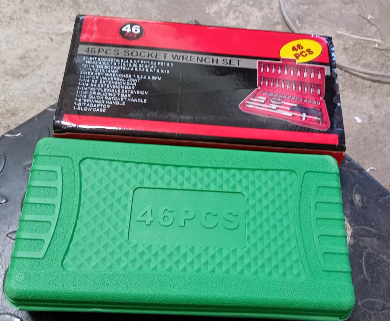 Mechanic 46pc Tool Kit Set High Quality Tool Kit - Springkart
