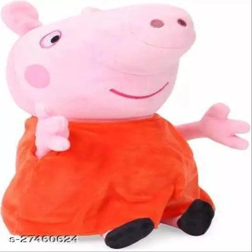hello baby peppa and george combo soft toy-RED/ORANGE - Springkart