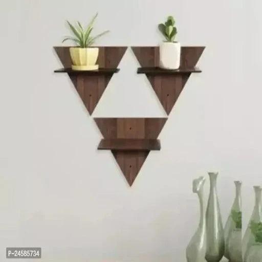 Designer Brown Wood Decor And Hangings - Springkart