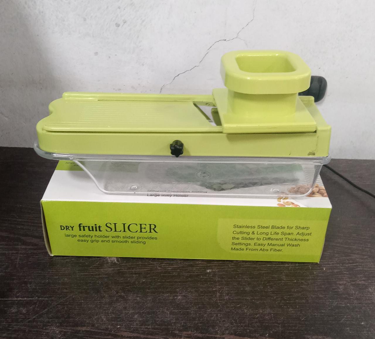Stainless Steel Vegatable and Dry Fruit Slicer / Cutter - Springkart