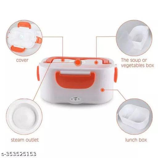 Electric Lunch Box Hard Plastic Multi-Function Electric Heated Portable Food Warmer - Springkart