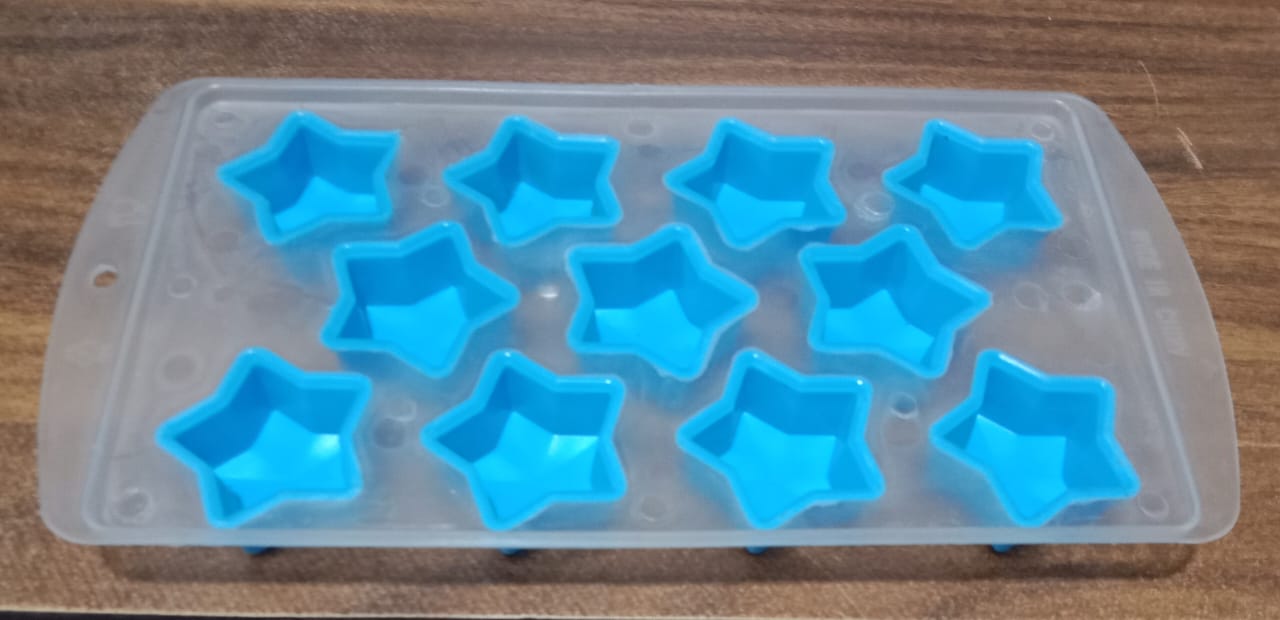 Silicone Mold Ice Cube Tray Creative Sweet Multi Type Ice Tray , Ice Cube Trays Multi Fruit Shape Ice Tray (1 Pc) - Springkart