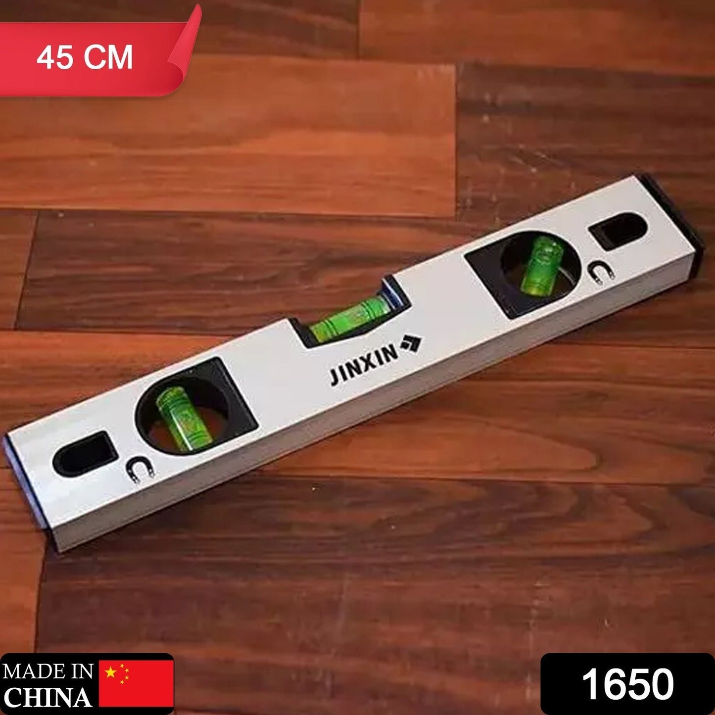 Spirit Level Carpenter's Level Magnetic Carpenter's Level Overhead Viewing Slot for Levelling, Furniture & Construction - Springkart