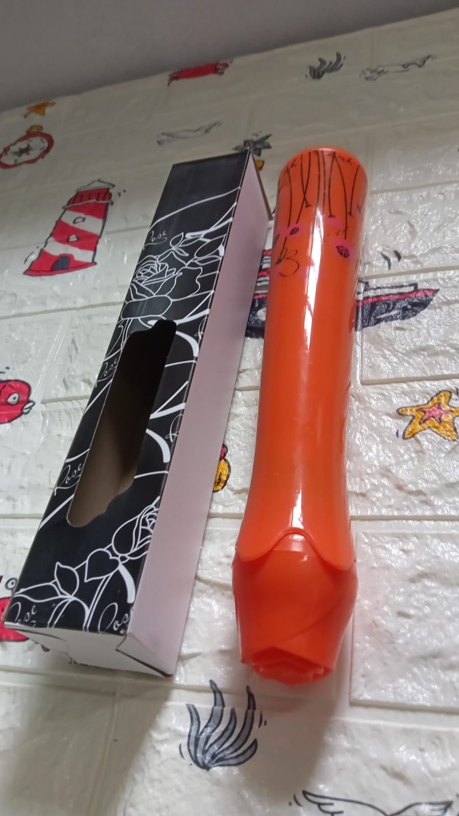 Rose umbrella Lightweight Waterproof UV Protection Mini Folding Creative Rose Flower Case - Springkart