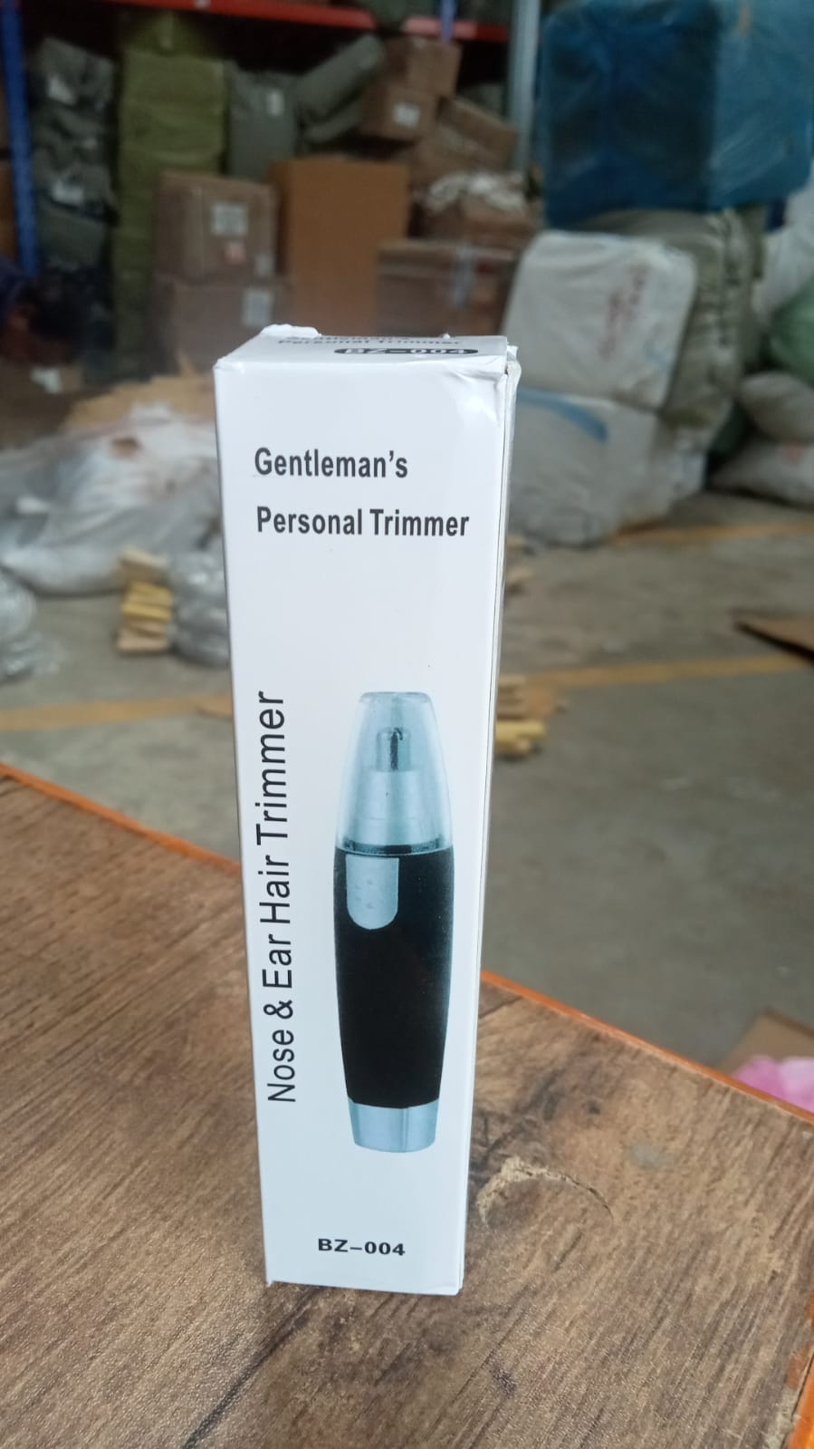 Sharp Steel Battery-Operated Ear and Nose Hair Trimmer - Springkart