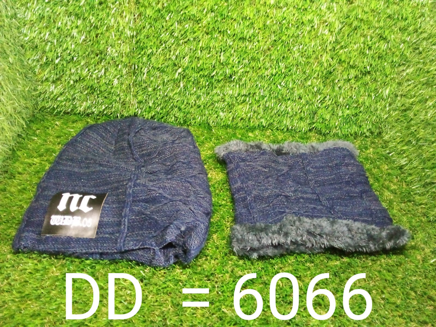 Ultra Soft Unisex Woolen Beanie Cap Plus Muffler Scarf - Springkart