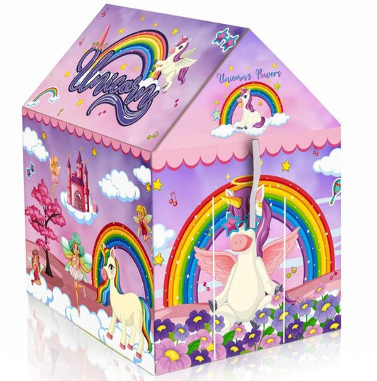 cantus Kids house unicorn tent house for 10 years boys and girls(Big Size)Ā Ā (Multicolor)