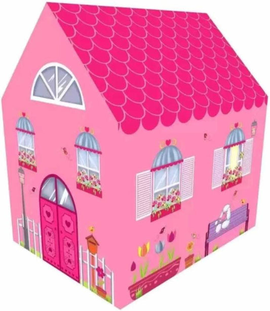 Toyskart Doll House kids play tent house toys for kids(Big Size)Ā Ā (Pink)