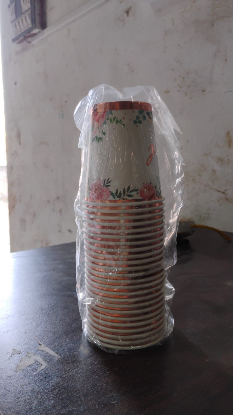 Disposable Paper Cups, Disposable Tea, Coffee Cups (24 Pcs Set / Mix Color & Design) - Springkart