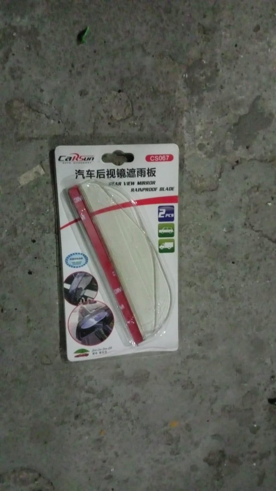 1 Pair Mirror Rain Protector Car Rearview Mirror Rain Blades Car Back Mirror Eyebrow Rain Cover Car Rearview Mirror Eyebrow Covers Flexible Protection Rainproof Decoration Accessories (2 Pcs set) - Springkart