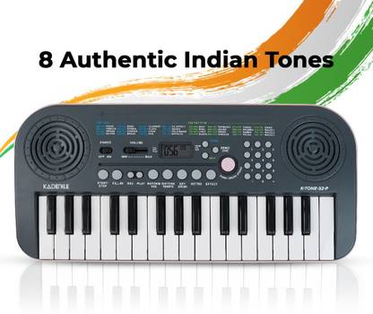 KADENCE KAD-K-TONE-32-P Kadence K Tone 32 P Kids Keyboard Digital Portable Keyboard (32 Keys)
