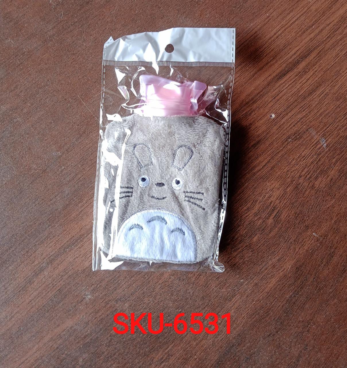 Totoro Cartoon Small Hot Water Bag with Cover for Pain Relief - Springkart