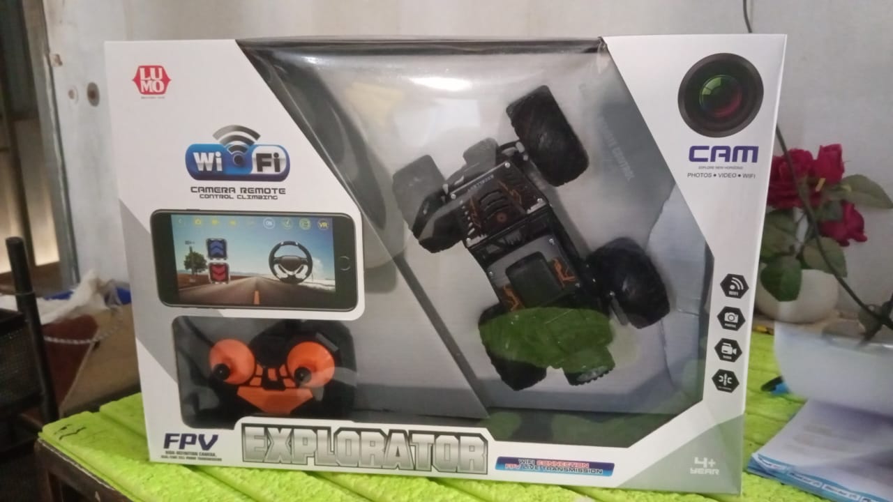 Remote Control Off-Road Truck with HD Camera - Springkart