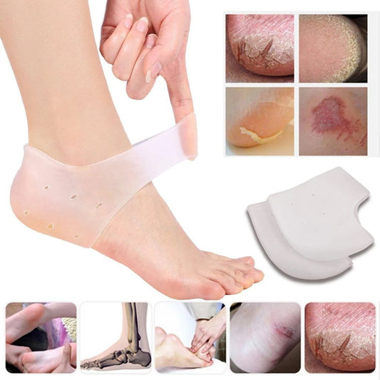 339 Moisturizing Skin Softening Silicone Gel For Dry Cracked Heel Repair (Multicolour) - Springkart