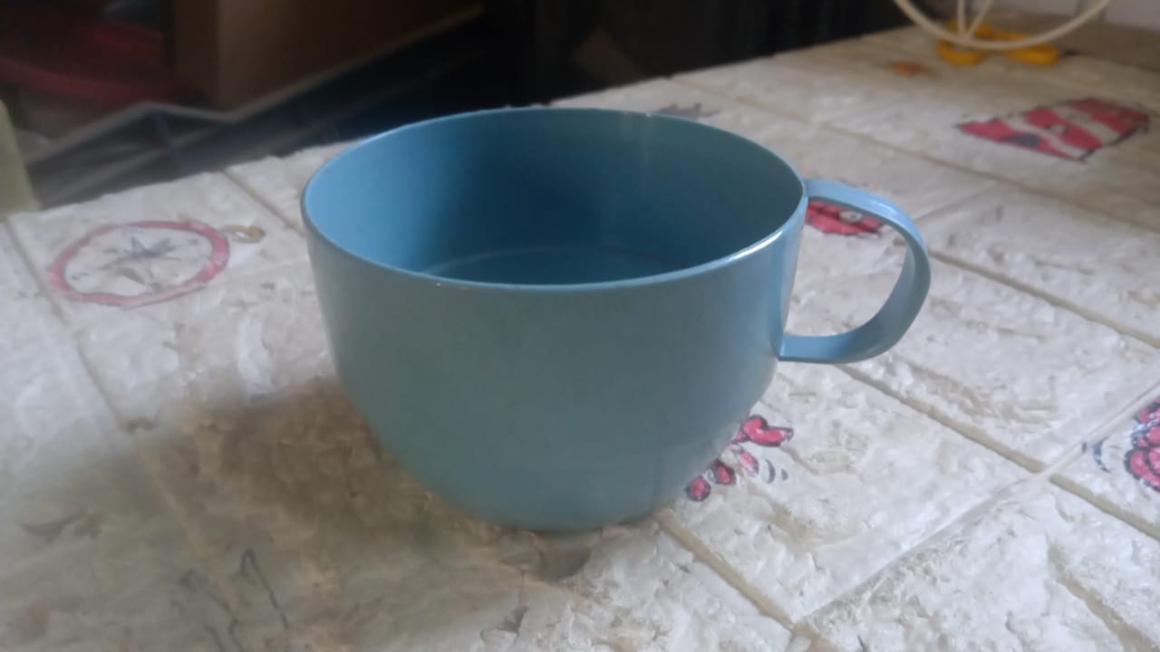 Multipurpose Plastic Water Cup, With Handle, Reusable Cups, Environmental Friendly Festival for Milk Cup, Coffee Cup, Tea Cup, Breakfast Cup, Drinking Mug or Outdoor for Household Gift For Birthday (1 Pc) - Springkart