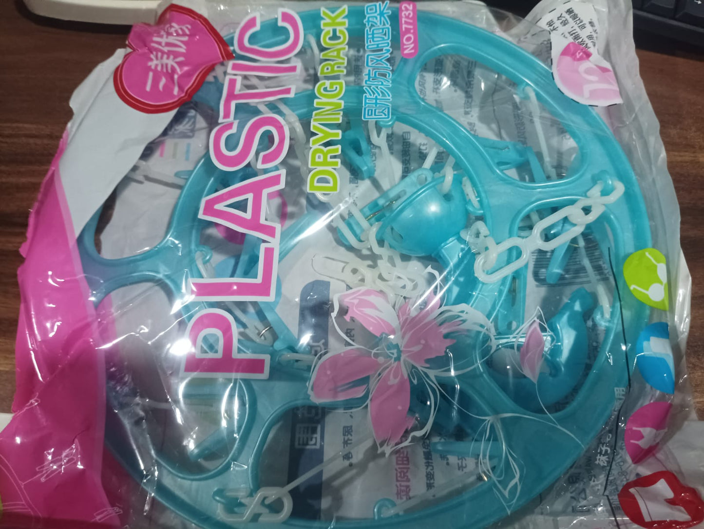 Clothespin Rack Laundry Drying Rack, Clothes Hangers with 12 Clips, Clip Hanger Drip Hanger for Drying Underwear, Baby Clothes, Socks, Bras, Towel, Cloth Diapers, Gloves - Springkart