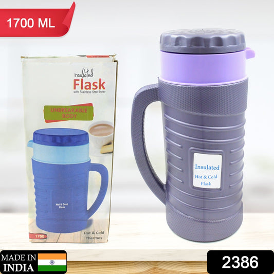Stainless Steel Thermos Flask (Multiple Sizes): Travel Mug, Coffee, Tea (Leakproof) - Springkart