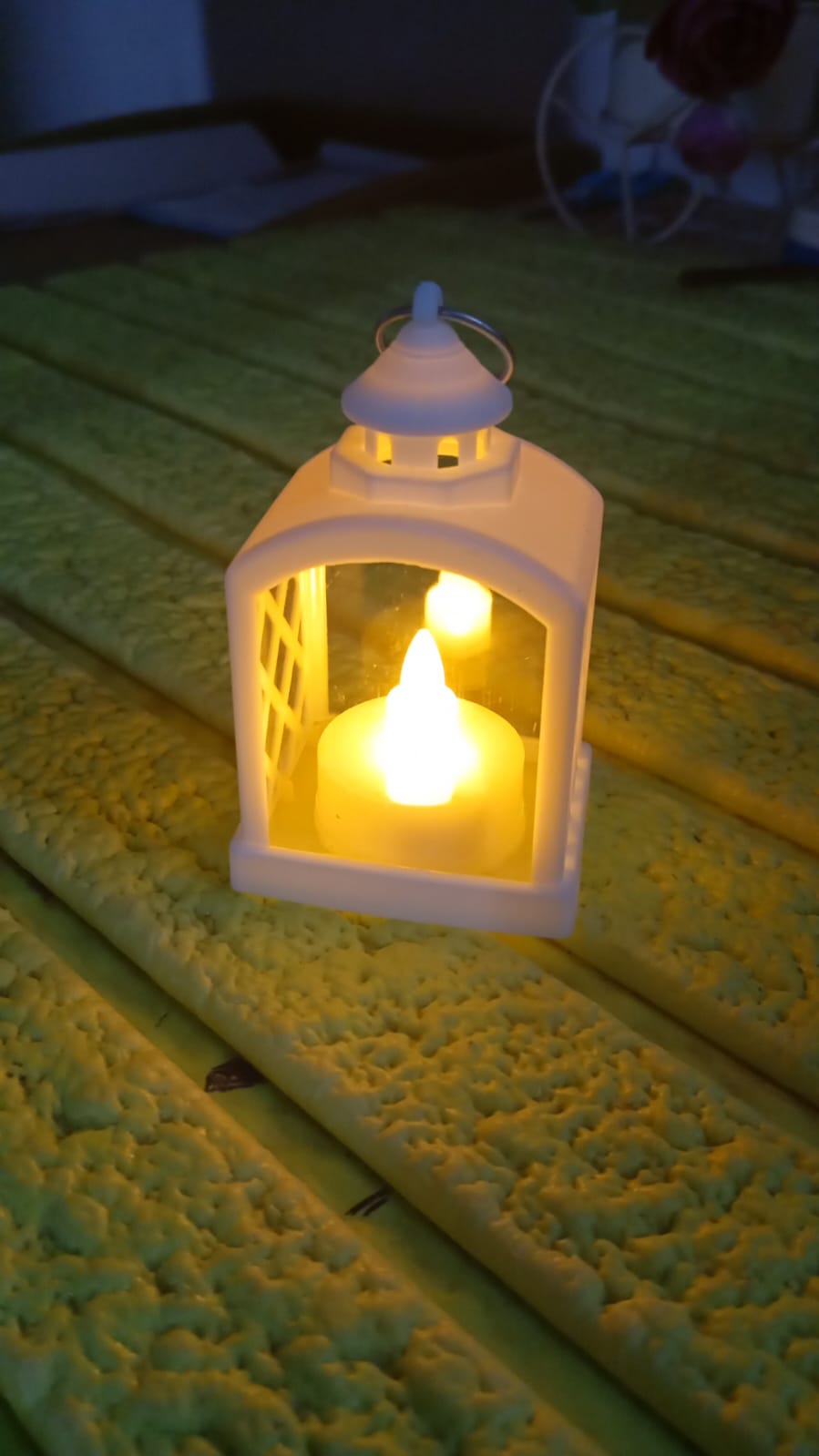 Smokeless Led Light Lantern Lamp (1 Pc) - Springkart