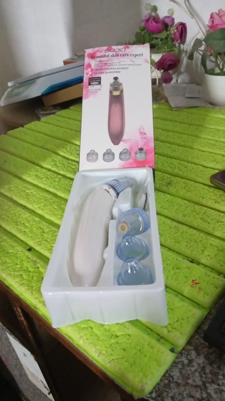 Vacuum Suction Tool with 4 Suction Head for Men and Women (Multi-Color / 1 Set) (batteries not included) - Springkart