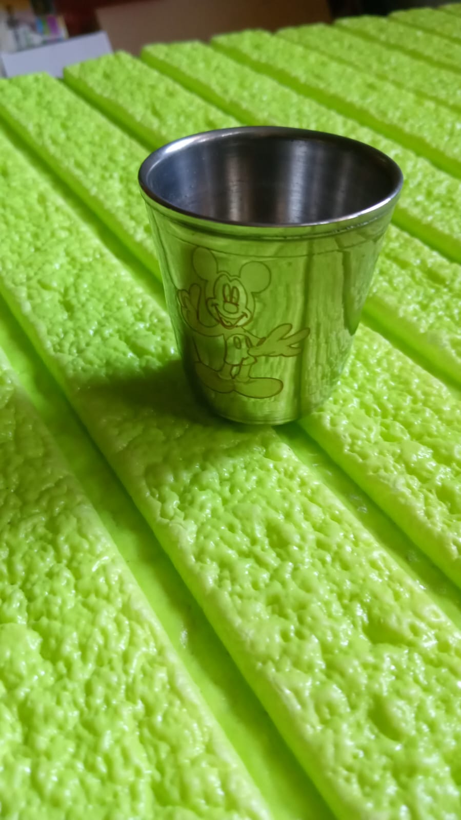 Stainless Steel Glass with Bell Sound for Kids Boys and Girls Glass Set Water/Juice Glass, Stainless Steel Baby Musical Toy Glass - Springkart