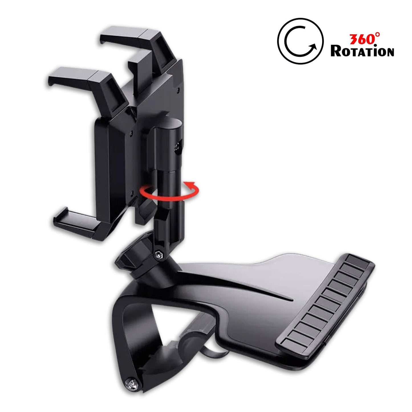 Car Mobile Phone Holder Mount Stand with 360 Degree. Stable One Hand Operational Compatible with Car Dashboard. - Springkart