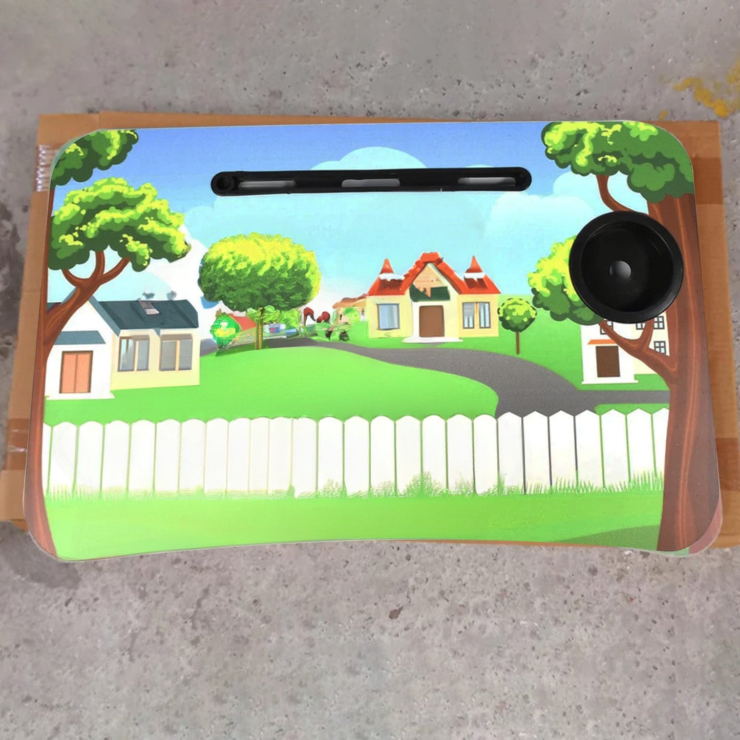 Kids’ Portable Study Table with Tablet Slot - Springkart