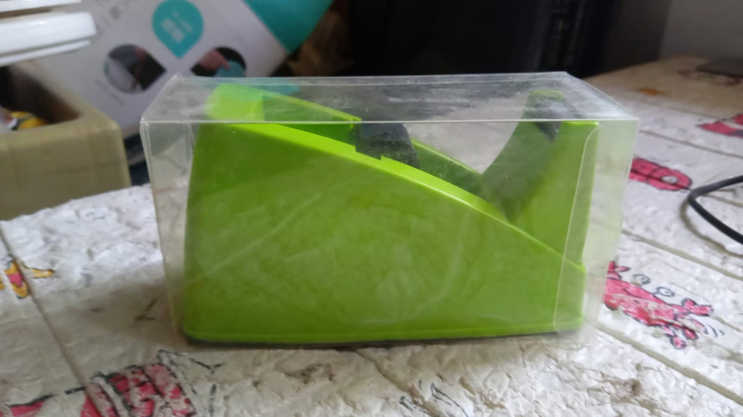Plastic Tape Dispenser Cutter for Home Office use, Tape Dispenser for Stationary, Tape Cutter Packaging Tape School Supplies (1 pc / 515 Gm) - Springkart