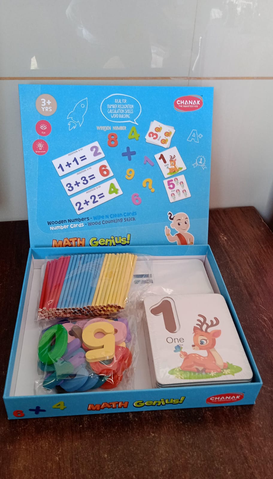 Math Genius for Kids - Educational Math Card (1 Set) - Springkart