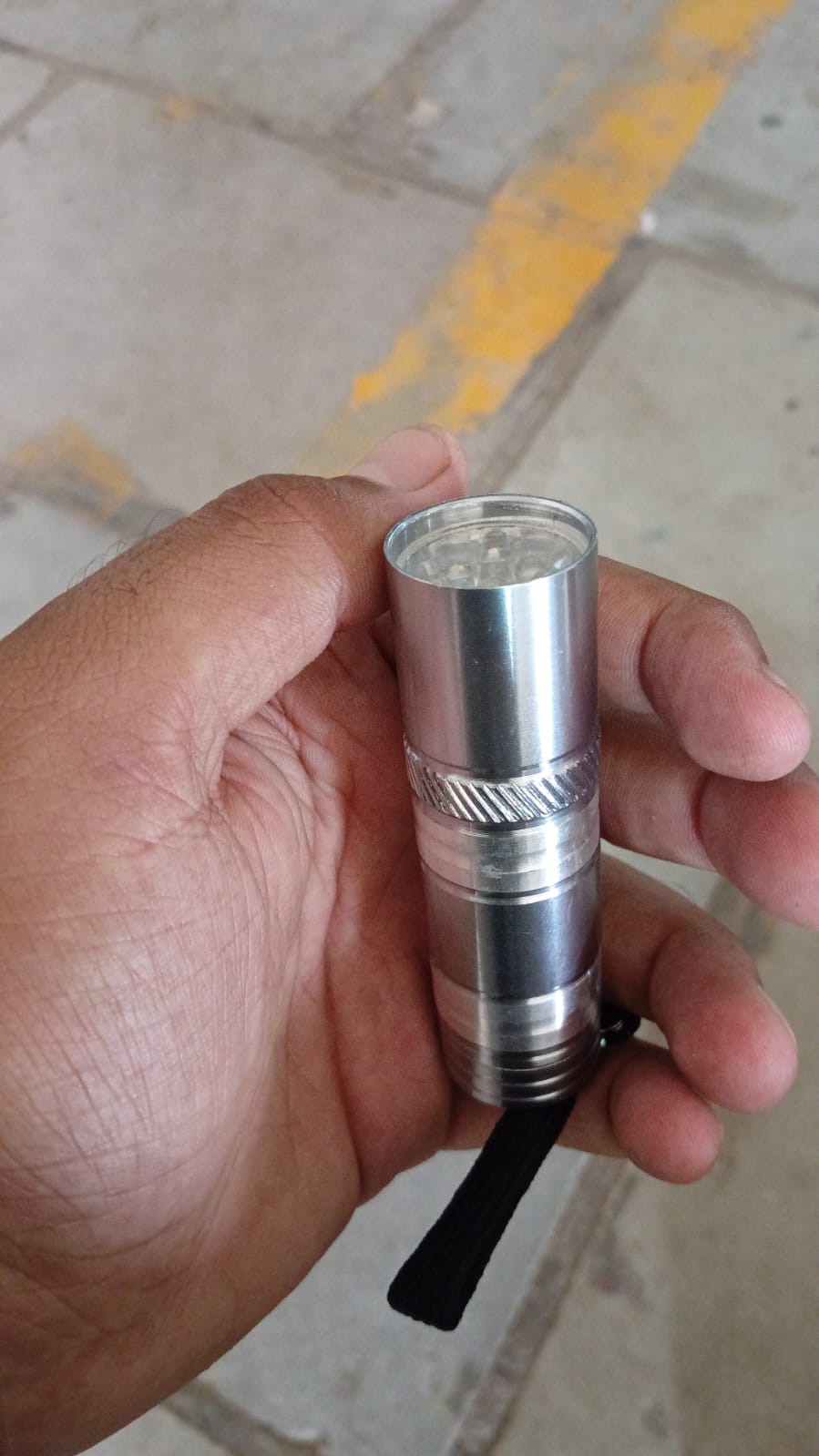 Portable Mini Torch / Flashlight LED Powerful High Lumens Pen Light Easy To Carry, Portable Pocket Compact Torch for Emergency 3 Battery operated (Battery not included / 1 pc) - Springkart